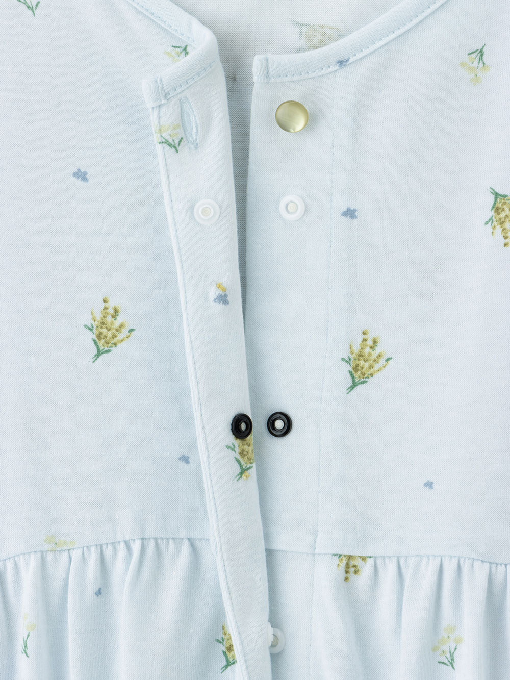 マタニティ パジャマ・ルームウェア|天竺小花柄ネグリジェ　マタニティ・産後授乳パジャマ【出産後も長く使える】Rosemadame（ローズマダム）