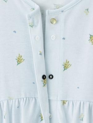 マタニティ パジャマ・ルームウェア|天竺小花柄ネグリジェ　マタニティ・産後授乳パジャマ【出産後も長く使える】Rosemadame（ローズマダム）