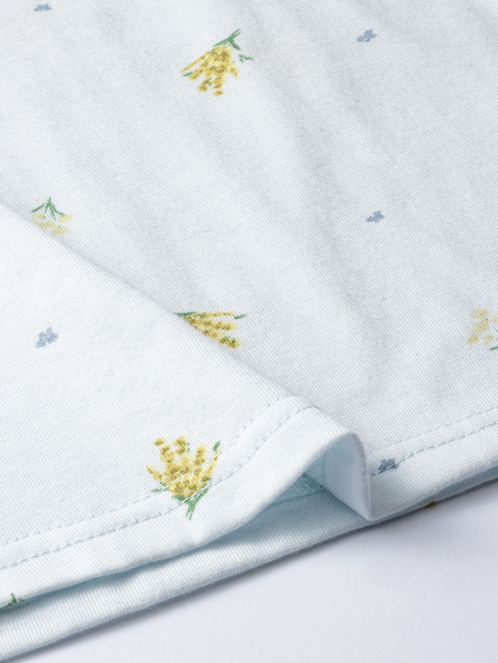 マタニティ パジャマ・ルームウェア|天竺小花柄ネグリジェ　マタニティ・産後授乳パジャマ【出産後も長く使える】Rosemadame（ローズマダム）