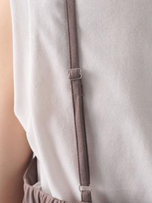 マタニティ パンツ|ジョーゼット風カットソーサロペット　マタニティ・産後【出産後も長く使える】Rosemadame（ローズマダム）