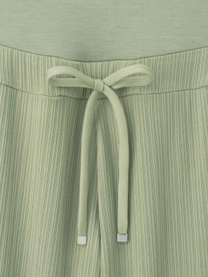 マタニティ パンツ|テレコワイドパンツ　マタニティ・産後【出産後も長く使える】Rosemadame（ローズマダム）