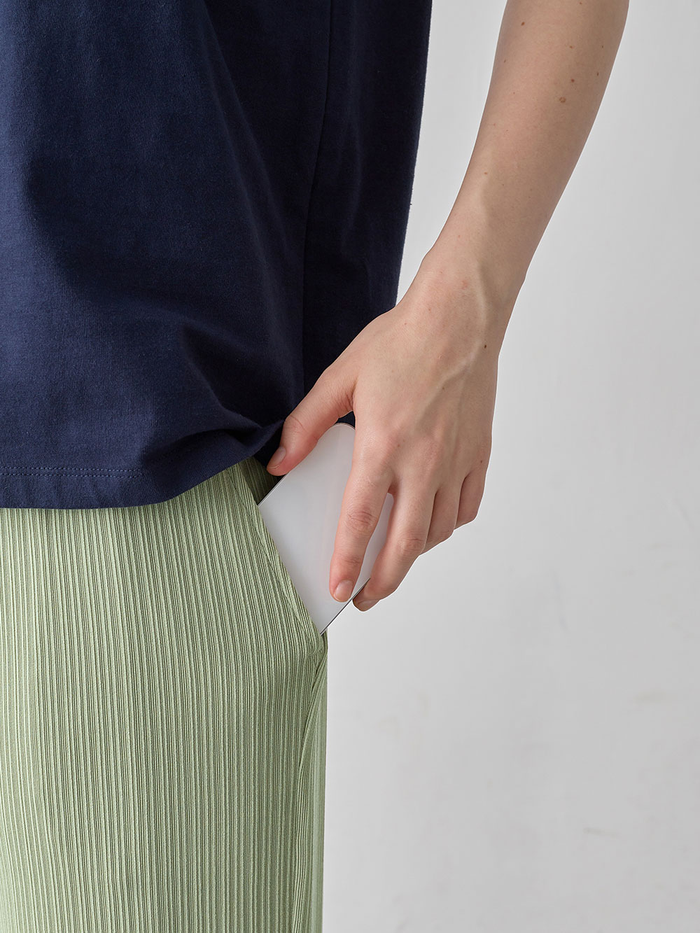 マタニティ パンツ|テレコワイドパンツ　マタニティ・産後【出産後も長く使える】Rosemadame（ローズマダム）