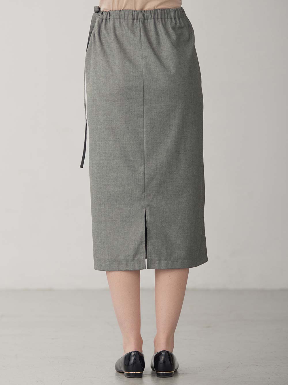 マタニティ スカート|ラップスカート マタニティ・産後 【出産後も長く使える】