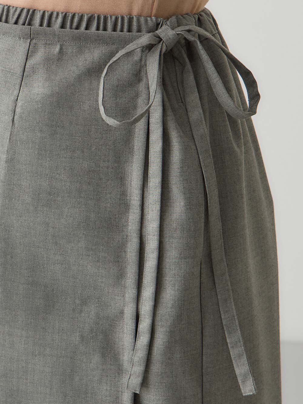 マタニティ スカート|ラップスカート マタニティ・産後 【出産後も長く使える】