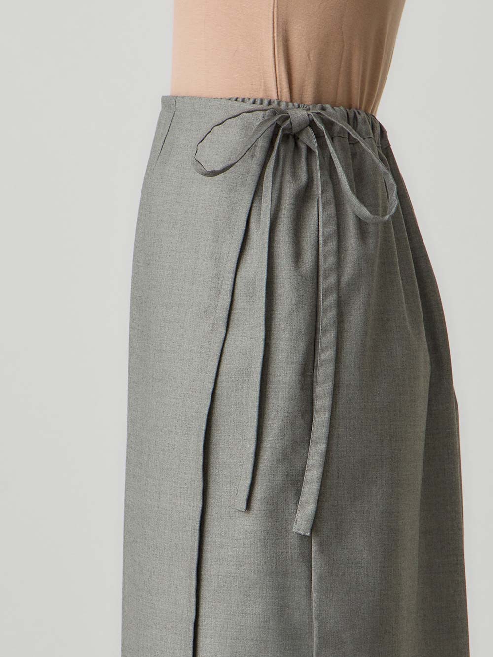 マタニティ スカート|ラップスカート マタニティ・産後 【出産後も長く使える】