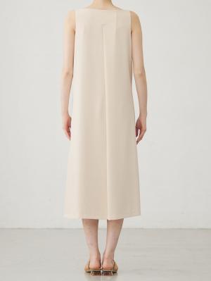 マタニティ ワンピース|フロントボタンノースリーブワンピース マタニティ・授乳服 【出産後も長く使える】