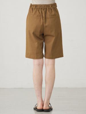 マタニティ パンツ|センターシームハーフパンツ マタニティ・産後【出産後も長く使える】