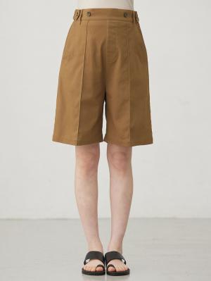 マタニティ パンツ|センターシームハーフパンツ マタニティ・産後【出産後も長く使える】