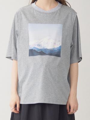 マタニティ トップス|イラストプリントＴシャツ マタニティ・授乳服 【出産後も長く使える】