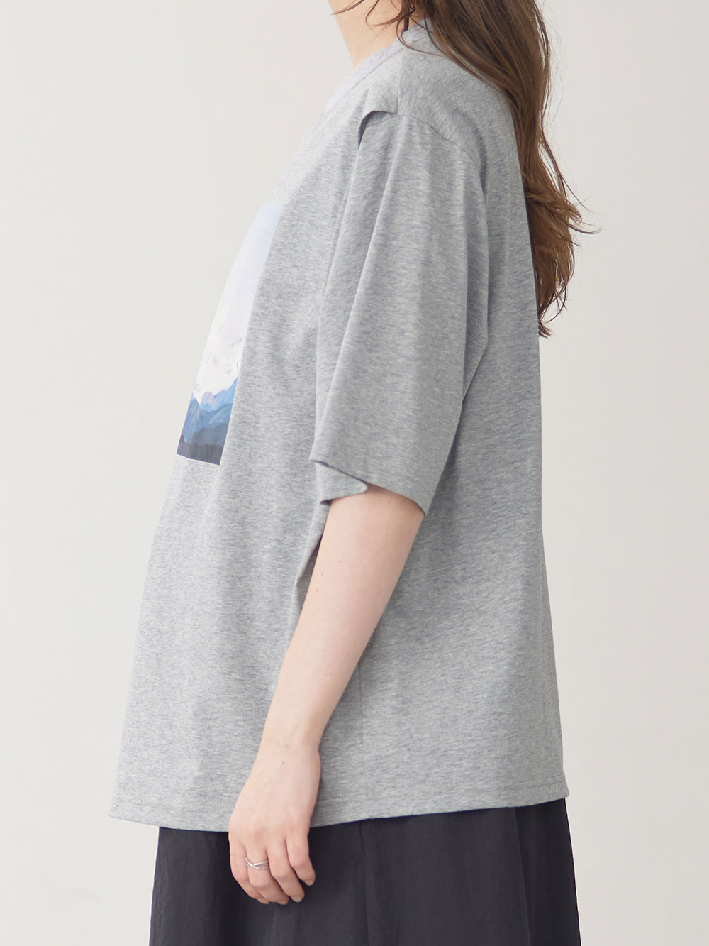 マタニティ トップス|イラストプリントＴシャツ マタニティ・授乳服 【出産後も長く使える】