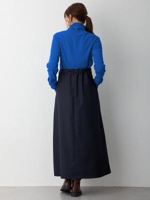 マタニティ スカート|セミフレアースカート マタニティ・産後【出産後も長く使える】|ダークネイビー