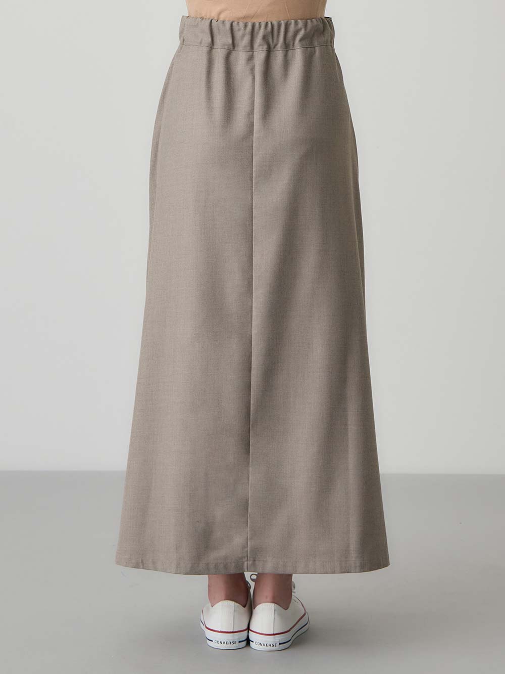 マタニティ スカート|セミフレアースカート マタニティ・産後【出産後も長く使える】