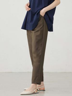 ストレートパンツ マタニティ・産後【出産後も長く使える】10514