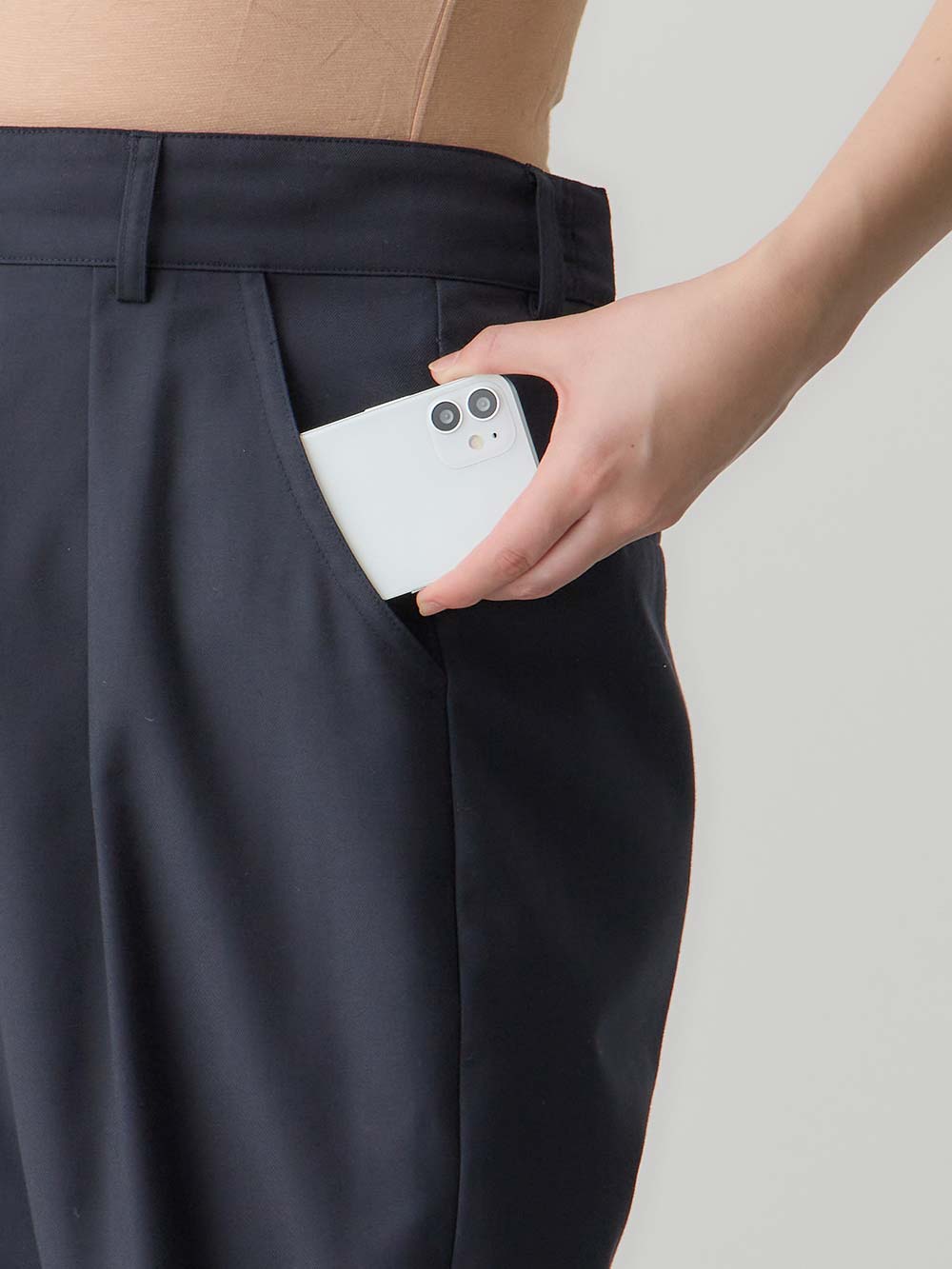 マタニティ パンツ|ストレートパンツ マタニティ・産後【出産後も長く使える】