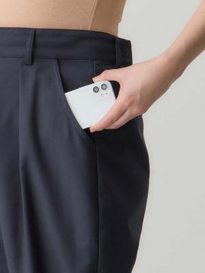 マタニティ パンツ|ストレートパンツ マタニティ・産後【出産後も長く使える】