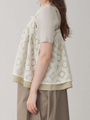 マタニティ トップス|レイヤードキャミソール マタニティ・産後【出産後も長く使える】