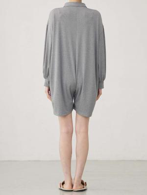 マタニティ パジャマ・ルームウェア|オールインワンハーフパンツルームウェア マタニティ・授乳パジャマ 【出産後も長く使える】