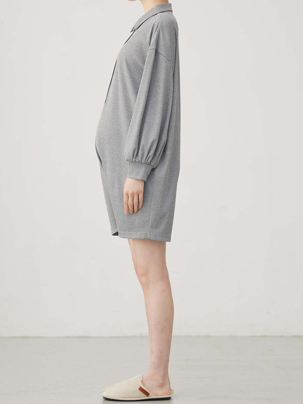 マタニティ パジャマ・ルームウェア|オールインワンハーフパンツルームウェア マタニティ・授乳パジャマ 【出産後も長く使える】