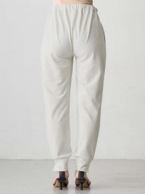 マタニティ パンツ|裾スリットジョガーパンツ マタニティ・産後【出産後も長く使える】