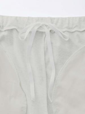 マタニティ パンツ|裾スリットジョガーパンツ マタニティ・産後【出産後も長く使える】