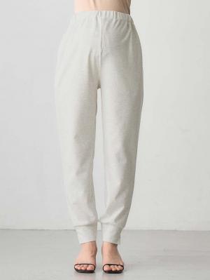 マタニティ パンツ|裾スリットジョガーパンツ マタニティ・産後【出産後も長く使える】