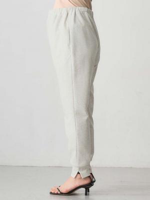 マタニティ パンツ|裾スリットジョガーパンツ マタニティ・産後【出産後も長く使える】