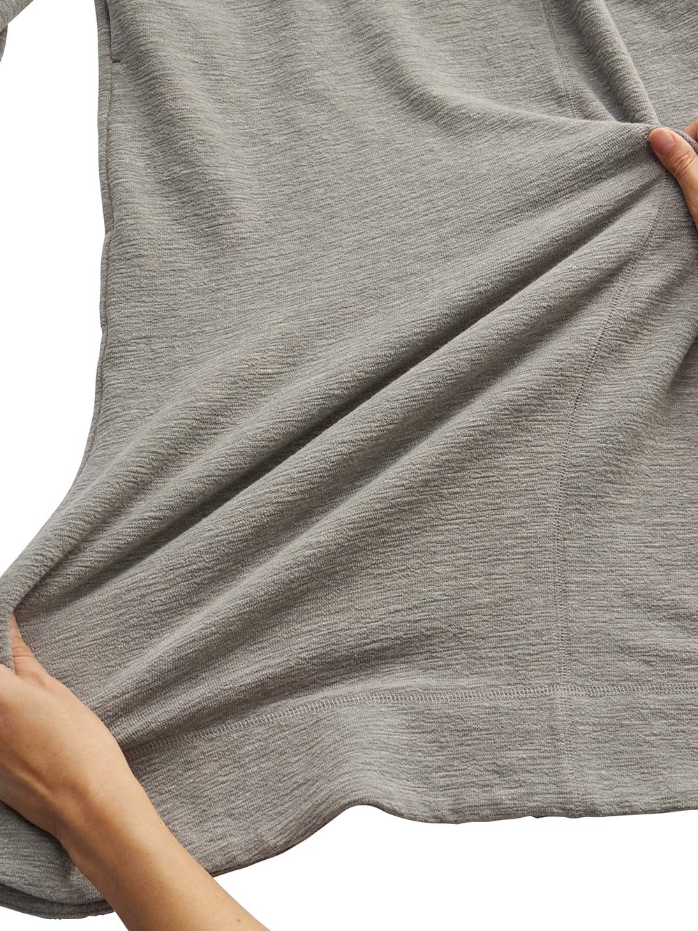 マタニティ ワンピース|深Vネックスリットカットソーワンピース マタニティ・授乳服 【出産後も長く使える】