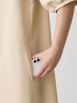 マタニティ ワンピース|フロントギャザーワンピース マタニティ・授乳服 【出産後も長く使える】