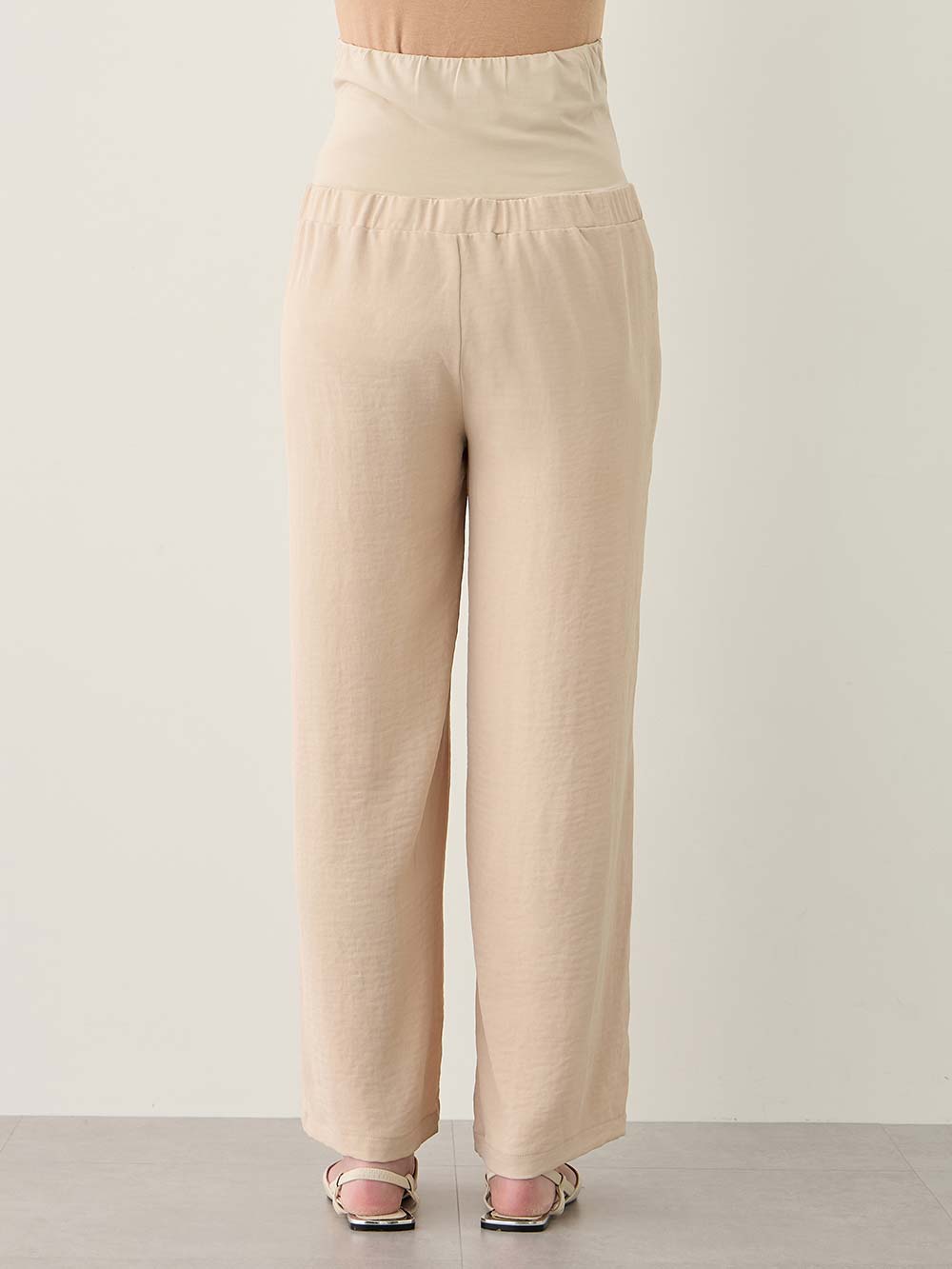 マタニティ パンツ|接触冷感ラクにはけるストレートパンツ マタニティ・産後 Rosemadame(ローズマダム)