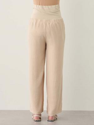 マタニティ パンツ|接触冷感ラクにはけるストレートパンツ マタニティ・産後 Rosemadame(ローズマダム)