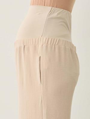 マタニティ パンツ|接触冷感ラクにはけるストレートパンツ マタニティ・産後 Rosemadame(ローズマダム)