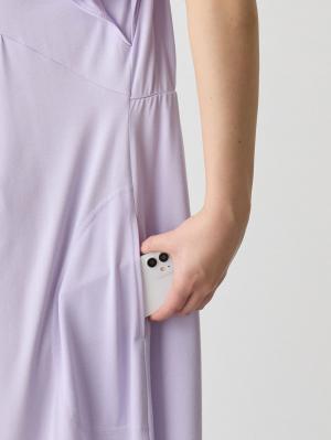 マタニティ パジャマ・ルームウェア|接触冷感天竺フリル袖ネグリジェ　マタニティ・授乳パジャマ　【出産後も長く使える】Rosemadame（ローズマダム）