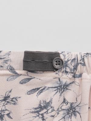 マタニティ パジャマ・ルームウェア|接触冷感天竺レトロ花柄フリル袖パジャマ　マタニティ・授乳パジャマ　【出産後も長く使える】Rosemadame（ローズマダム）