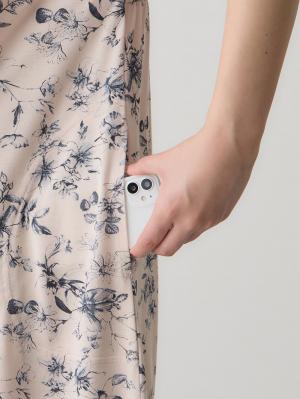 マタニティ パジャマ・ルームウェア|接触冷感天竺レトロ花柄フリル袖パジャマ　マタニティ・授乳パジャマ　【出産後も長く使える】Rosemadame（ローズマダム）