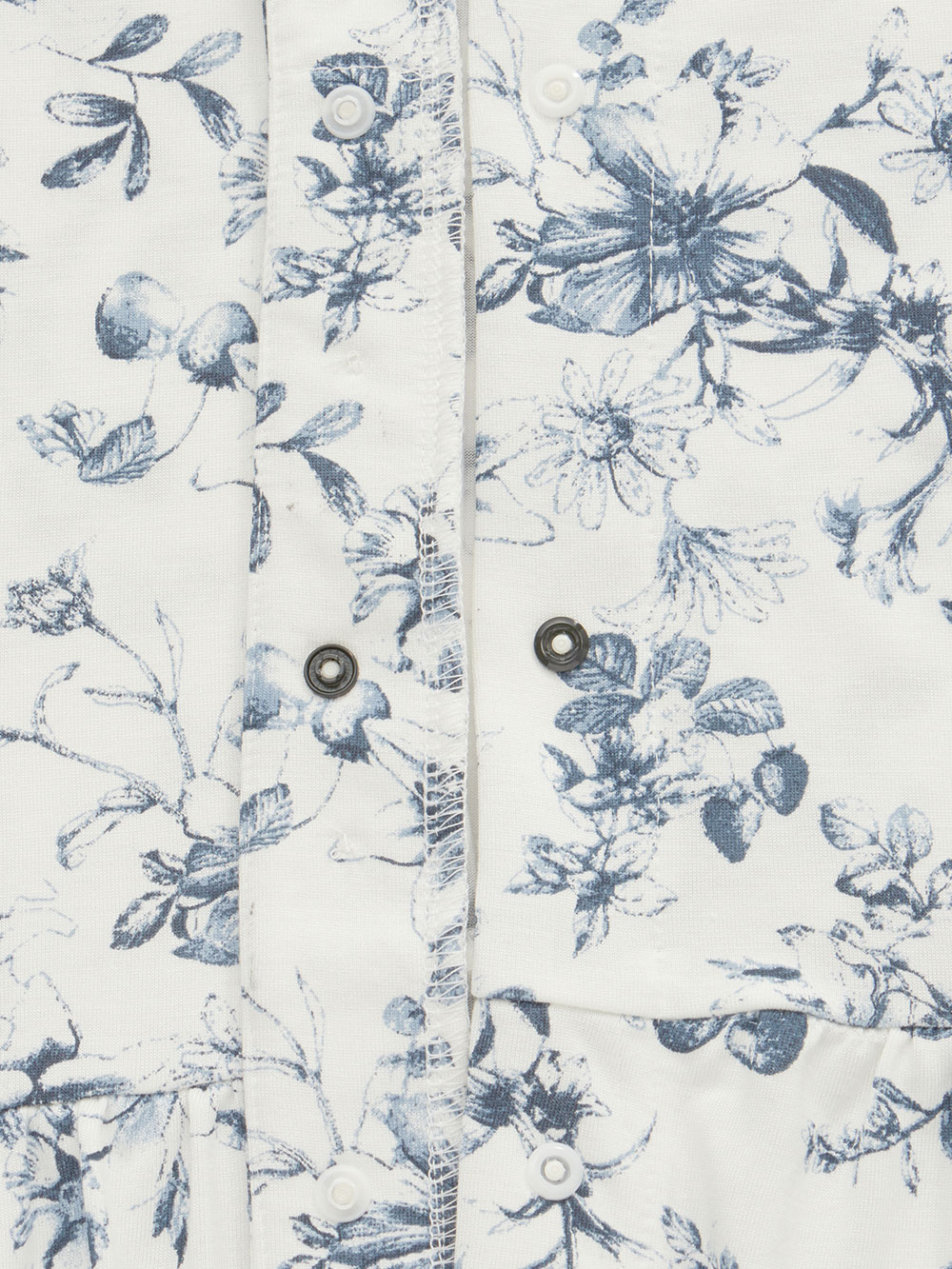 マタニティ パジャマ・ルームウェア|接触冷感天竺レトロ花柄ショルダーリボンネグリジェ　マタニティ・授乳パジャマ　【出産後も長く使える】Rosemadame（ローズマダム）