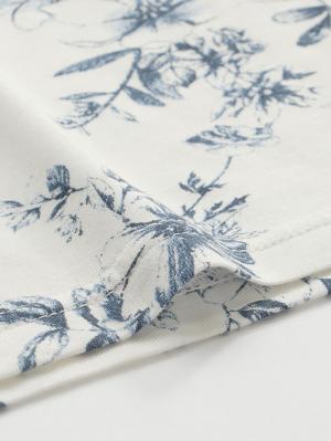 マタニティ パジャマ・ルームウェア|接触冷感天竺レトロ花柄ショルダーリボンネグリジェ　マタニティ・授乳パジャマ　【出産後も長く使える】Rosemadame（ローズマダム）