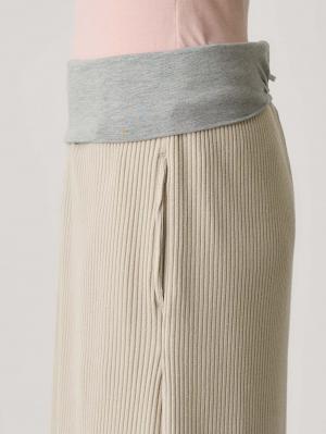 マタニティ スカート|らくちん綿混ナロースカート　マタニティ・産後【出産後も長く使える】fairy（フェアリー）