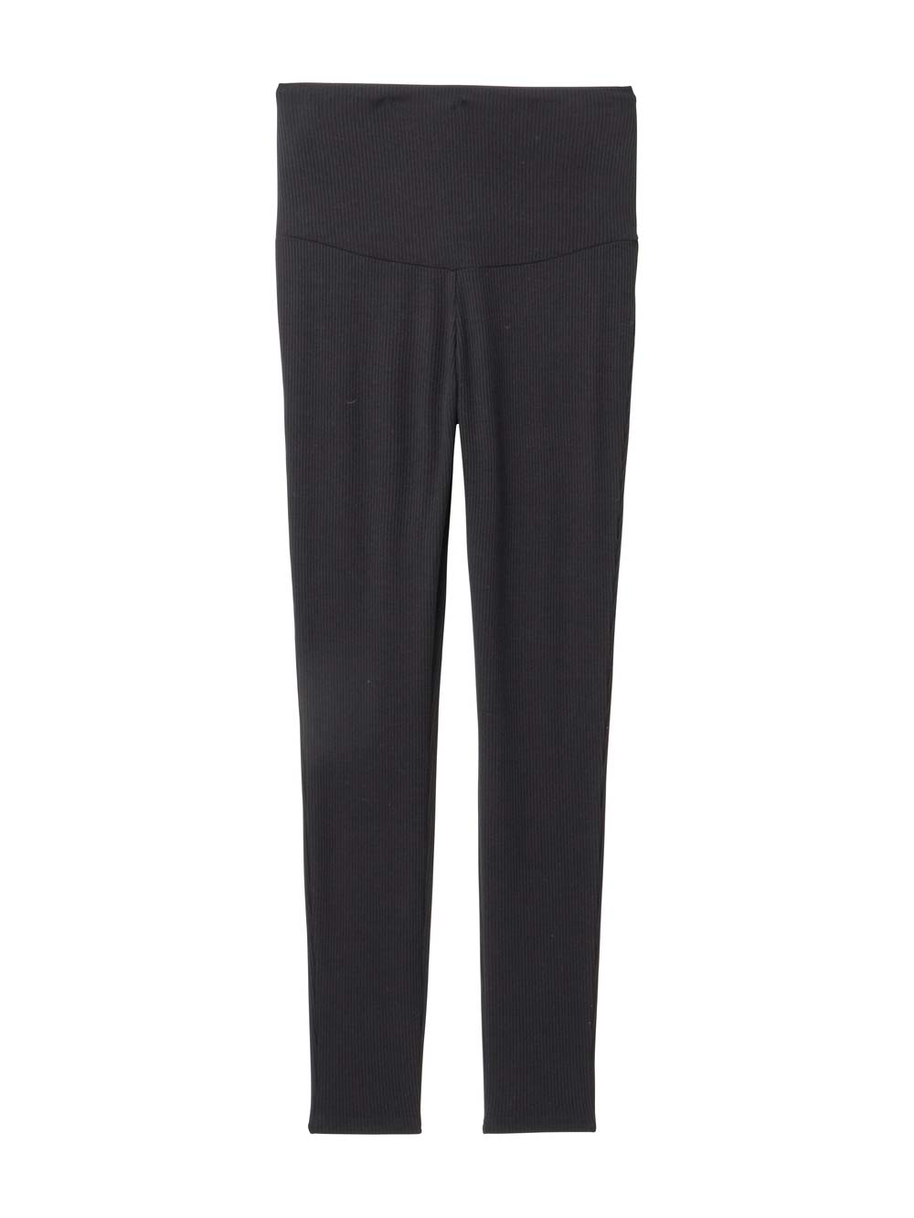 マタニティ パンツ|冷感リブらくちんレギンス　マタニティ・産後【出産後も長く使える】fairy（フェアリー）|ブラック