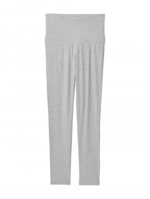 マタニティ パンツ|冷感リブらくちんレギンス　マタニティ・産後【出産後も長く使える】fairy（フェアリー）|グレー