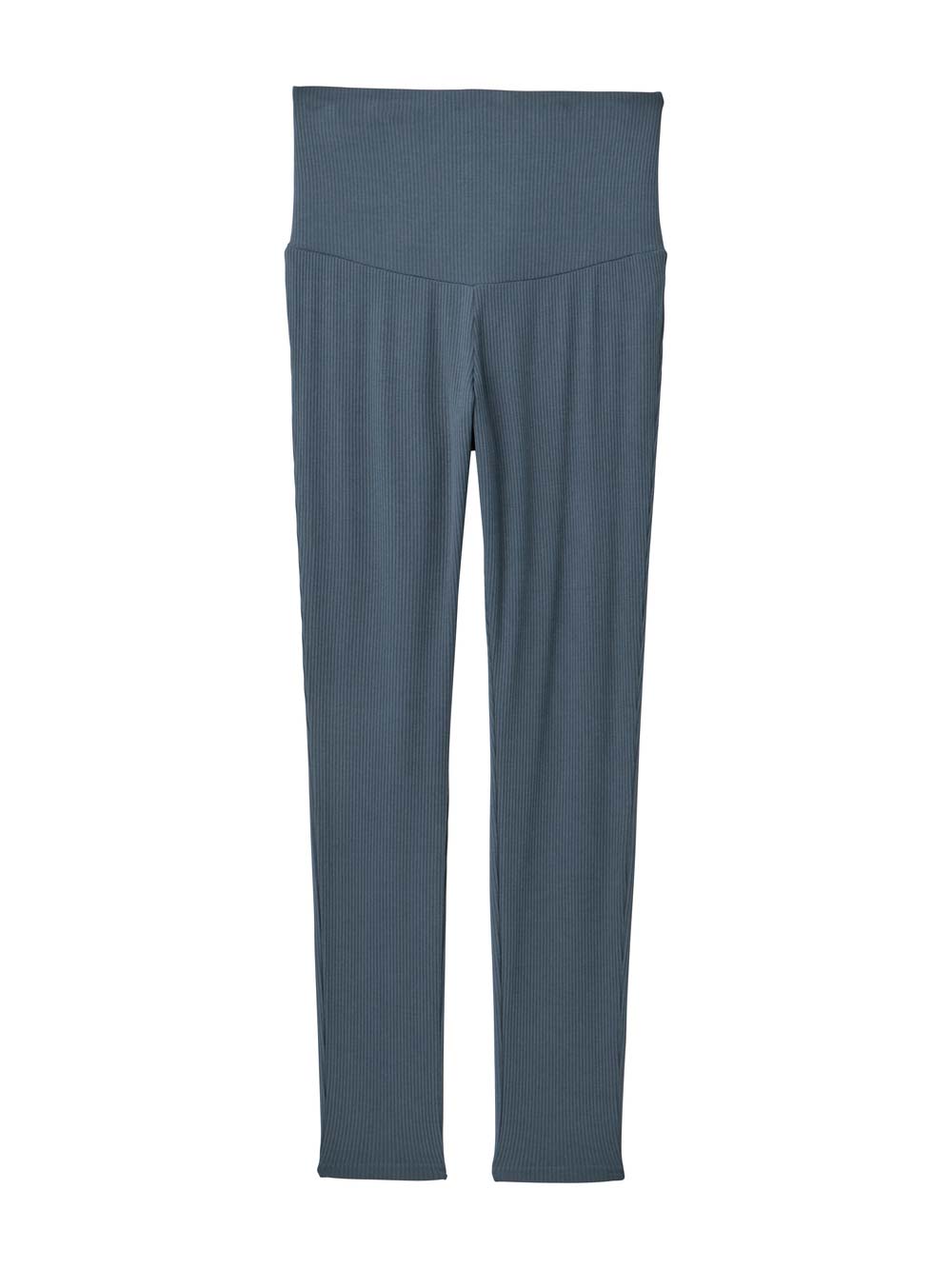 マタニティ パンツ|冷感リブらくちんレギンス　マタニティ・産後【出産後も長く使える】fairy（フェアリー）|ネイビー