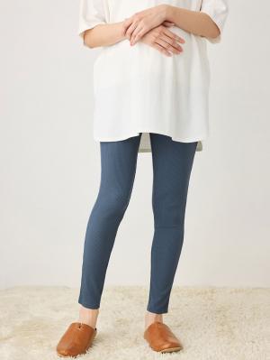 冷感リブらくちんレギンス　マタニティ・産後【出産後も長く使える】fairy（フェアリー）10538