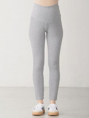 マタニティ パンツ|冷感リブらくちんレギンス　マタニティ・産後【出産後も長く使える】fairy（フェアリー）