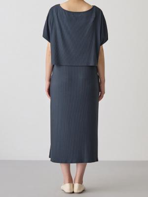 マタニティ ワンピース|【セット】冷感リブ　キャミワンピ＆クロップドトップス　マタニティ・授乳服【出産後も長く使える】fairy（フェアリー）