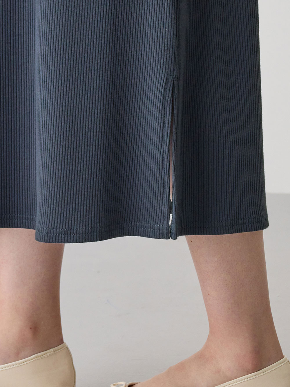 マタニティ ワンピース|【セット】冷感リブ　キャミワンピ＆クロップドトップス　マタニティ・授乳服【出産後も長く使える】fairy（フェアリー）