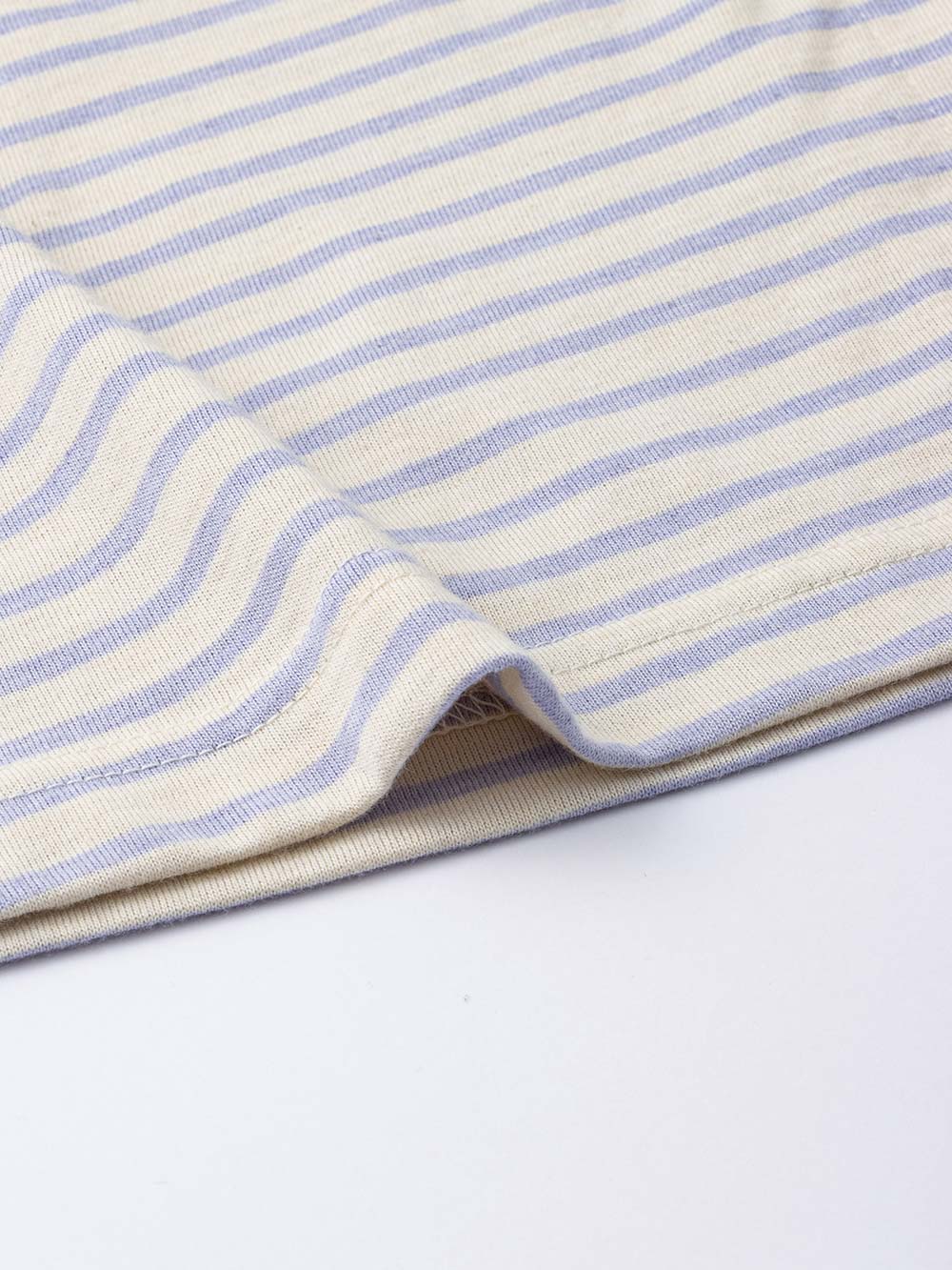 マタニティ パジャマ・ルームウェア|綿混ボーダー柄ロングワンピースパジャマ　マタニティ・授乳パジャマ【出産後も長く使える】fairy（フェアリー）