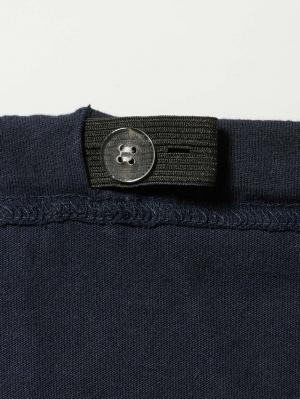 マタニティ パジャマ・ルームウェア|綿混長袖フロントスナップパジャマ　マタニティ・授乳パジャマ【出産後も長く使える】fairy（フェアリー）