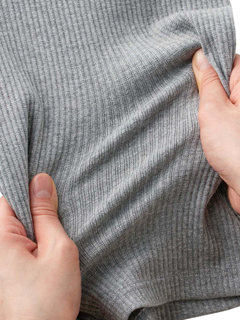 マタニティ パンツ|【選べる2丈】締め付けない綿混リブストレートレギンス【産後まで長く使える】