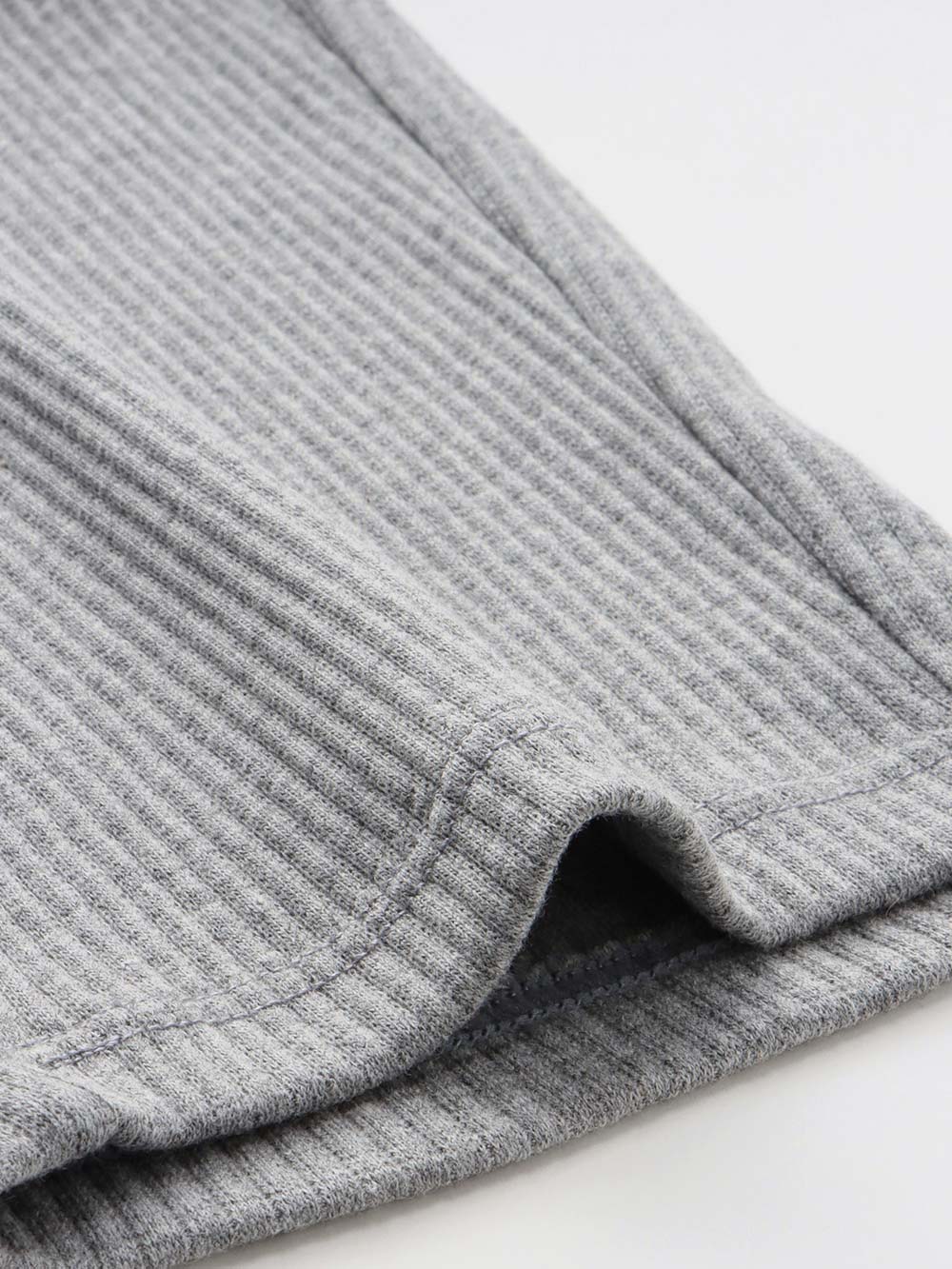 マタニティ パンツ|【選べる2丈】締め付けない綿混リブストレートレギンス【産後まで長く使える】