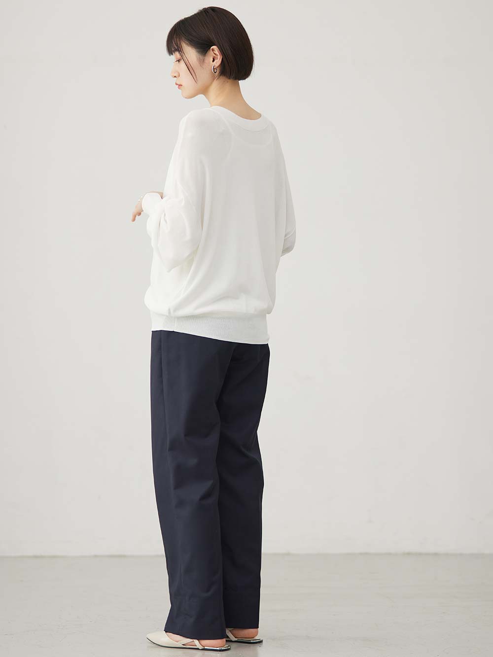 マタニティ トップス|【UVカット遮蔽率90％以上】【抗菌】【接触冷感】前後２WAYカーディガン　マタニティ・授乳服【出産後も長く使える】|オフ