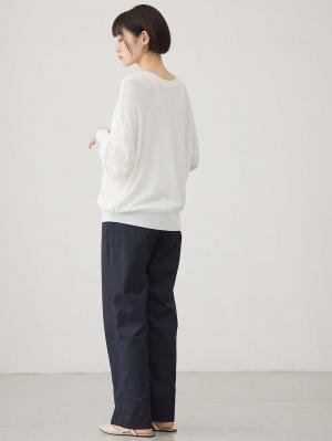 マタニティ トップス|【UVカット遮蔽率90％以上】【抗菌】【接触冷感】前後２WAYカーディガン　マタニティ・授乳服【出産後も長く使える】|オフ